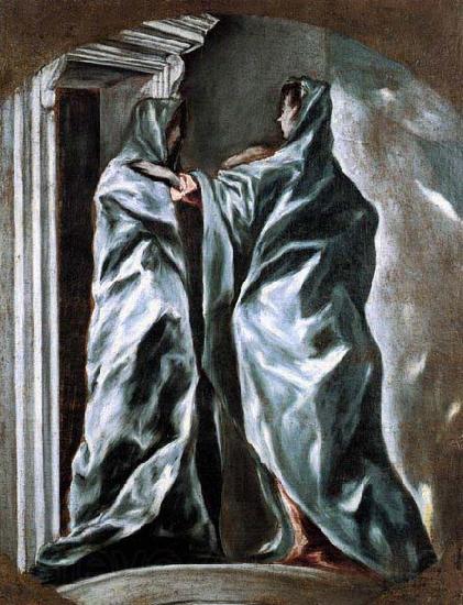 El Greco The Visitation Spain oil painting art